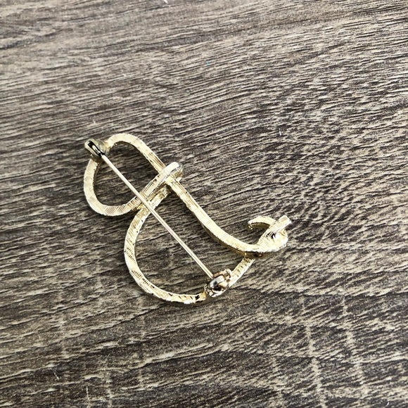 Vtg Letter B Brooch - Picture 4 of 12